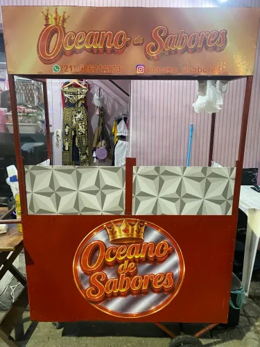 Barraca para lanches