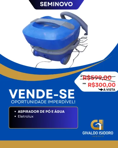 Aspirador de pó e água Electrolux