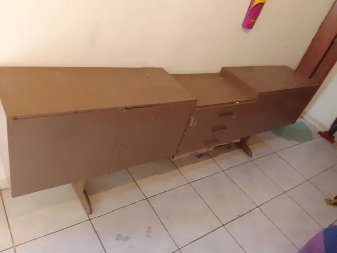 Balcão/Rack em Madeira