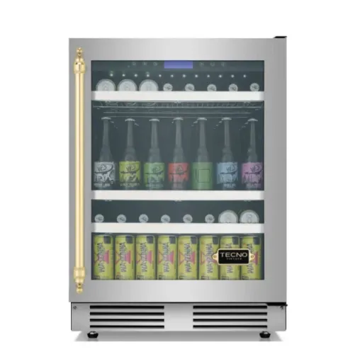 CERVEJEIRA TECNO VINTAGE 136 LITROS DE EMBUTIR INOX 220V