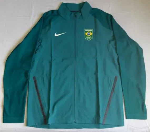 Jaqueta Brasil Nike Rio 2016 Tam G (72x56) Relíquia Nova Nunca Usada em Perfeito Estado
