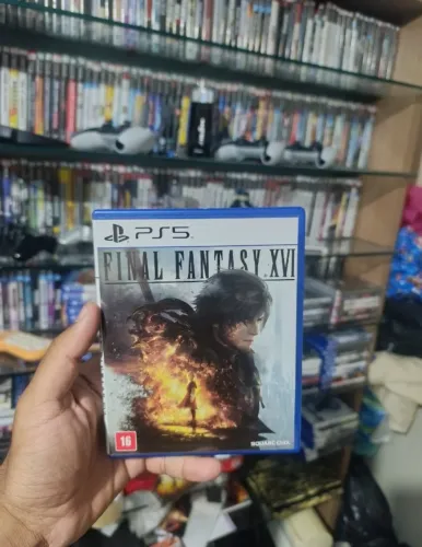 Jogo Final Fantasy XVI Ps5 - Ac cartão e Olx pay (temos outros jogos)