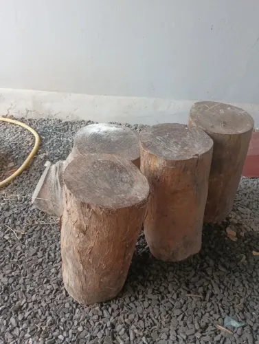 Bases rústicas pra vasos , jardim e decorações 