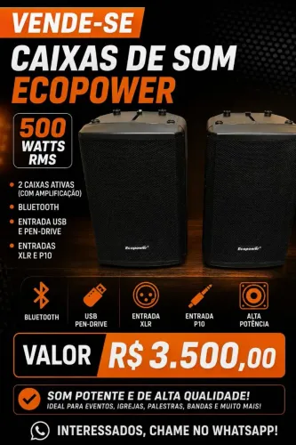 Caixas de som