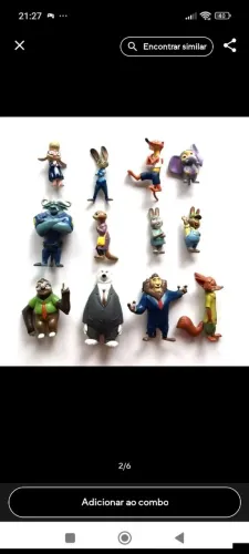Boneco Zootopia 