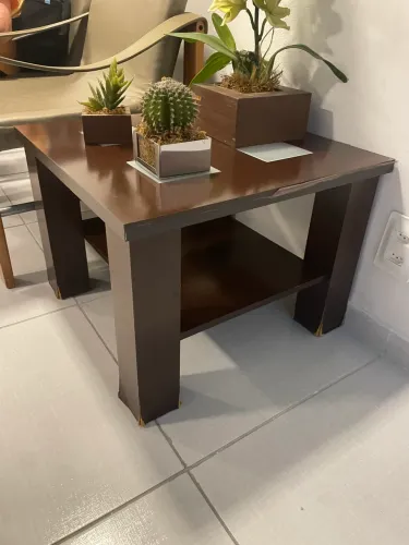 Prateleira e mesa em mdf