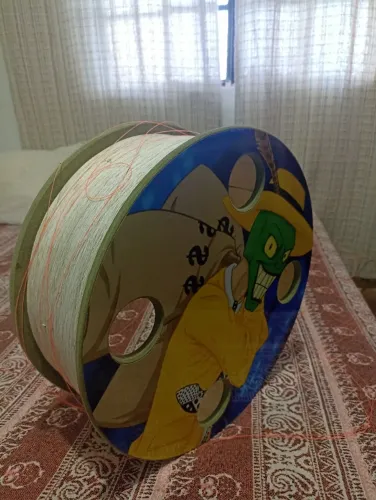Carretilha de pipa catracada usada(pouco uso).