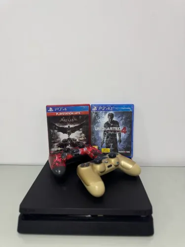 PS4 SLIM 1TB 2 Controles