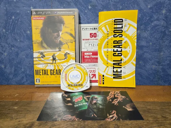 Jogo - Metal Gear Solid Peace Walker - Sony Playstation Portable PSP