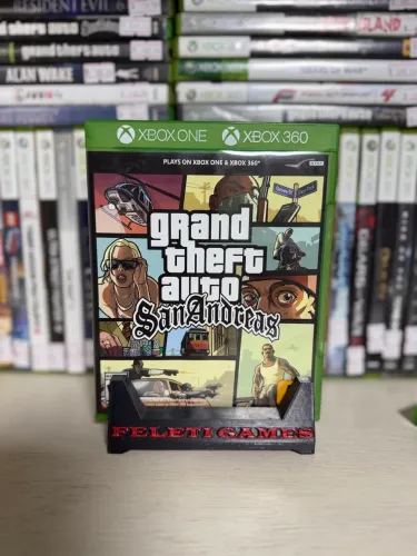 GTA San Andreas, Xbox One, Xbox One S, www.feletigames.com.br