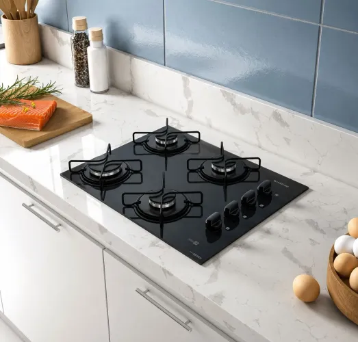 Cooktop a Gás Atlas 4 Bocas  Atlas - Bivolt