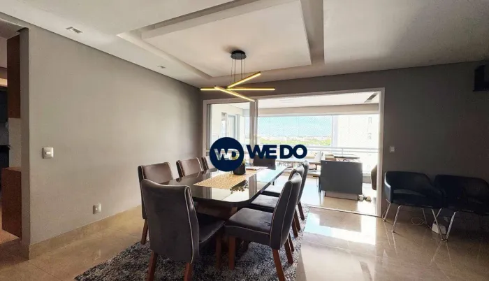 Apto no Ed. Garnet Planta com 153m² - SOL DA MANHÃ - Americana/SP