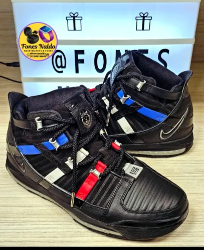 Nike Zoom LeBron 3 QS "The Shop" tamanho 39,5