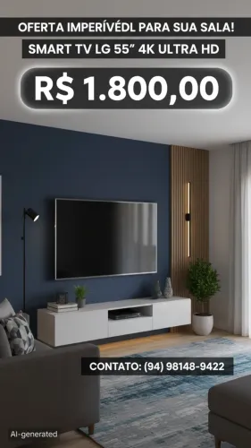 ?SMART TV LG 55? 4K ULTRA HD?