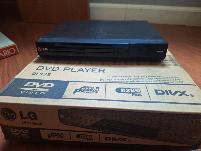 DVD LG DP132 na cx seminovo