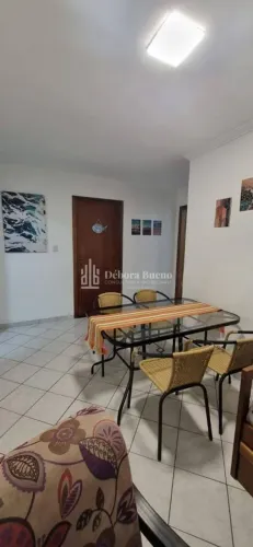 Gulhermina pertinho praia, Apartamento 1 Dormitório, Sacada, 1 Vaga de Garagem