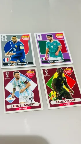4 Figurinhas Legend Copa
