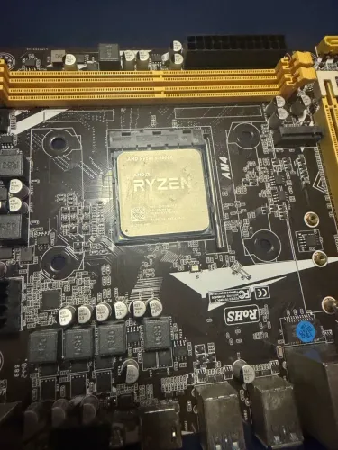 Placa mãe a320 Revenger processador ryzen 4600g+ cooler Box