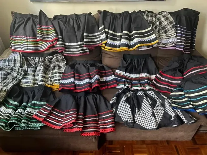 Saias de festa junina