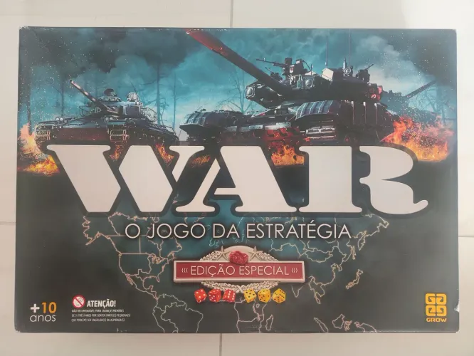 Jogo WAR Edição Especial (Grow) - Completo