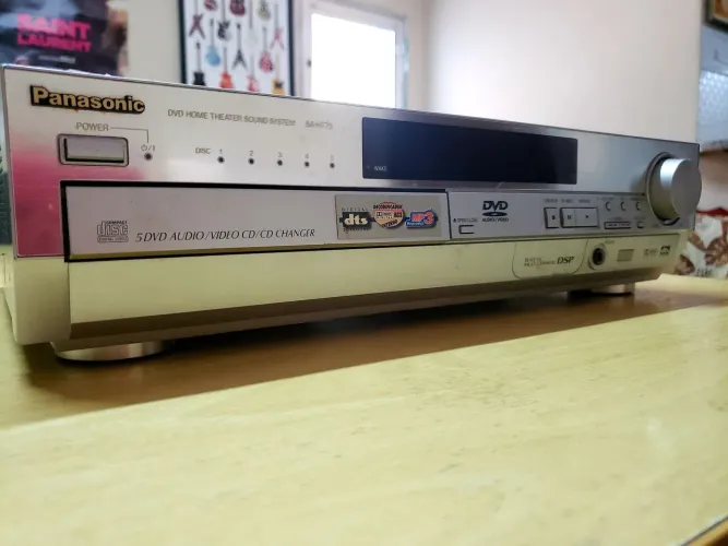 Receiver/amplificador Home Theater Panasonic Sa-pt75