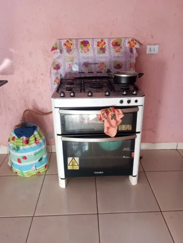 Fogão 5 bocas diamante duplo forno