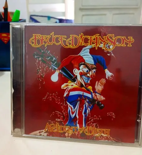CD Raro de Colecionador - Accident of Birth - Bruce Dickinson