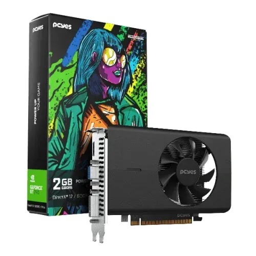 Gpu Nvidia Geforce Gt740 2Gb Gddr5 128 Bit Single Fan Projeto Edge - Pvgt740Gb2Pe