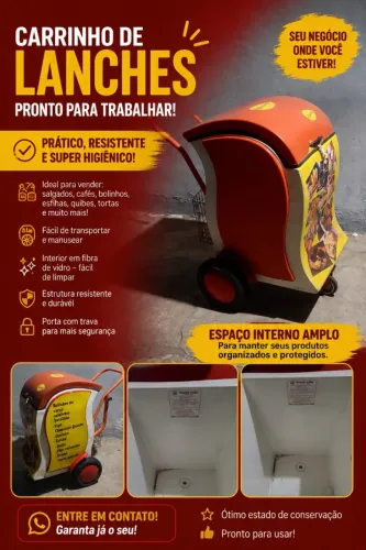 Carrinho de Salgados