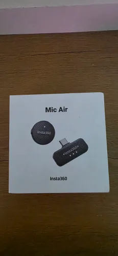 Microfone de Lapela insta360 Bluetooth Lacrado