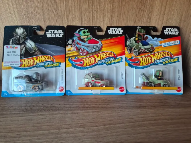 03 Hot Wheels Racer Verse da saga Star Wars