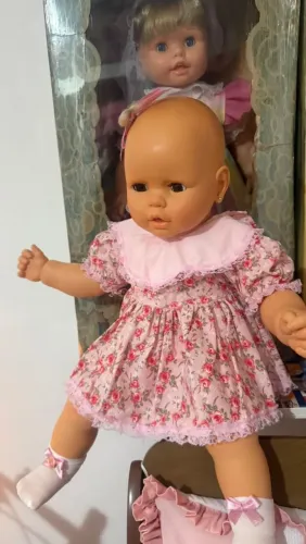 Vestido para boneca meu bebê ou fofa 
