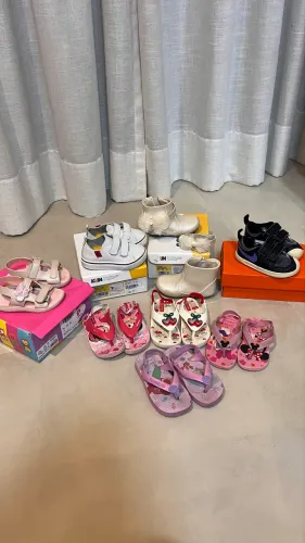 Lote Sapato Infantil Menina tamanho 20