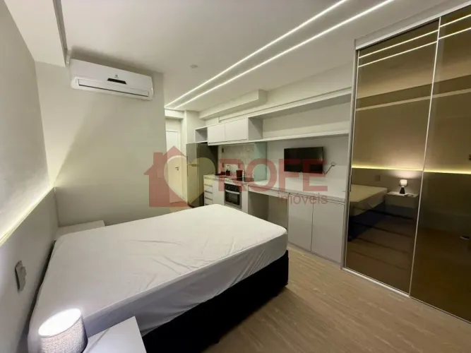Studio mobiliado e decorado com 1 dorm para alugar, 25m² na Vila Nova Conceição ao lado do