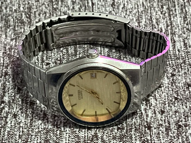 Relógio citizen quartz década de 1990