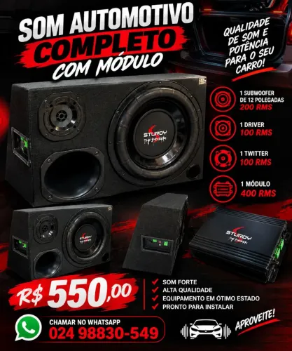 Vendo caixa trio!!