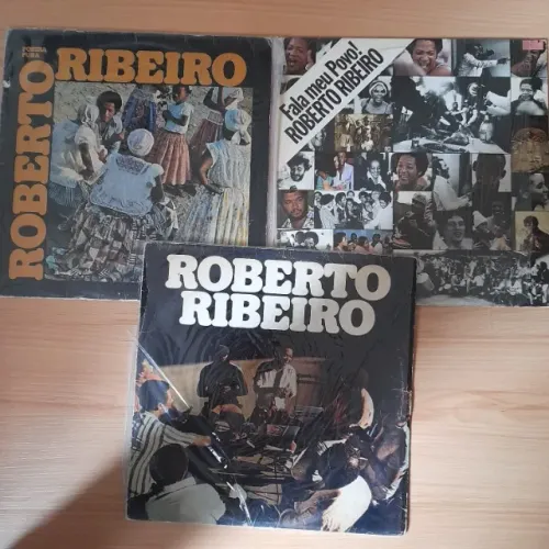 3 Lp´s Roberto Ribeiro - Samba - Partido Alto