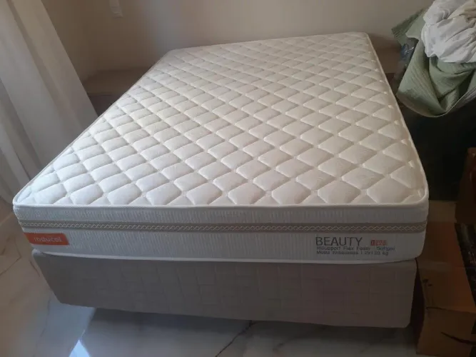 Cama Box + Colchão inducol BEAUTY Hisupport