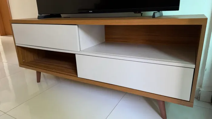 Rack para TV + Prateleira Superior