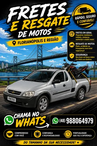 Fretes e Resgate De Moto