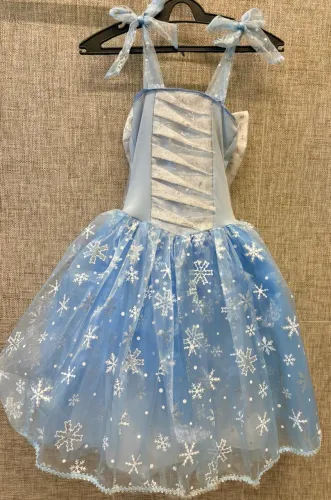 Vestido Frozen de Luxo Infantil