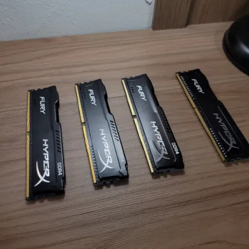 Memória Ram 16GB Kingston HyperX Fury DDR 4 - 2133MHz (4x4GB)