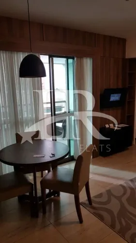LR Flats - Flat mobiliado2 dormitórios, arrumação diária e lavanderia para locação no Broo