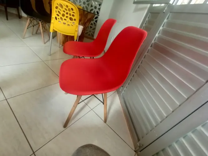 Cadeira vermelhas