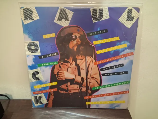 Lp disco de vinil Raul seixas o rock do Raul 