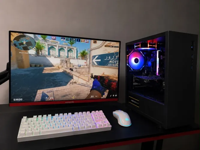 PC Gamer Completo i5 10ª Geração + Monitor Curvo 24? | 16GB RAM