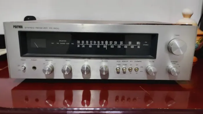 RECEIVER POLIVOX STEREO PR 1500 PARA APROVEITAR PEÇAS OU CONSERTO