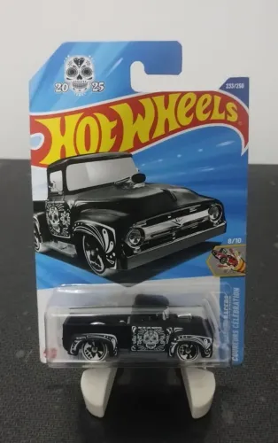 Hot wheels ford f100 do dia dos mortos