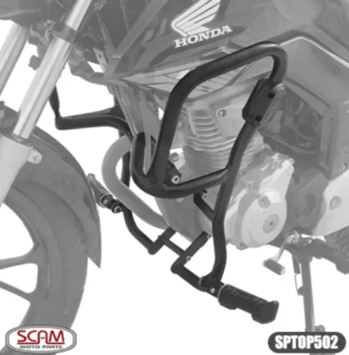 Protetor motor carenagem - CG150/160 2009-2024 (EXCETO HONDA CG125 E TITAN125 MIX)