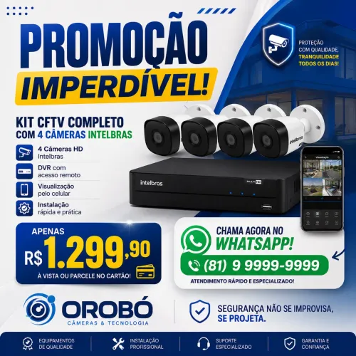 Câmera intelbras 